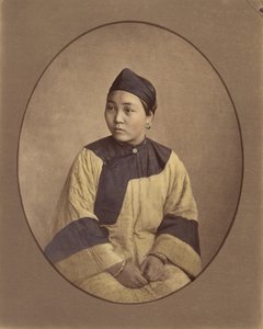 Meisje uit Lanxchow, 1870s door Baron Raimund von Stillfried