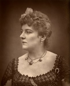 Britse actrice Henrietta Lindley in Jim de Penman, 1886 door Barraud