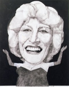 Portret van Faith Brown, 1970s
