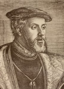 Portret van Karel V, gepubliceerd in 1920