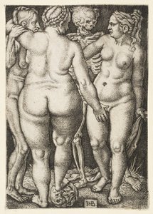 De doop van de eunuch door Barthel Beham