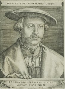 Erasmus Balderman door Barthel Beham