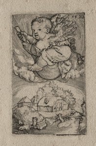 Genius op een bal, 1520 door Barthel Beham