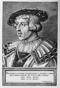 Portret van Ferdinand I van Habsburg, 1531