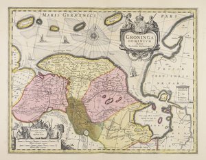 Groninga dominium / auctore Bartholdo Wicheringe door Barthold Wicheringe