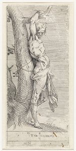 Martelaarschap van de H. Sebastiaan door Bartholomeus Spranger