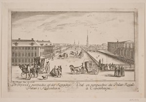Frederiksholms kanaal, t.v. Prinsens Palæ