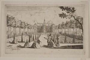 Jægersborg Slot door Bartholomæus Roque
