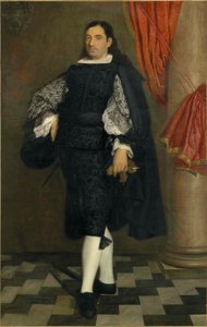 Portret van een heer, 34 jaar, vermoedelijk lid van de familie Ostigliani door Bartolomé Esteban Murillo