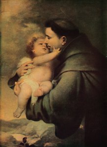 Sint Antonius van Padua met het Christuskind