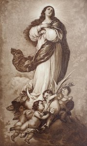 De Onbevlekte Ontvangenis van de Heilige Maagd Maria door Bartolome Esteban Murillo