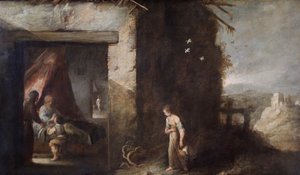Isaak zegent Jakob