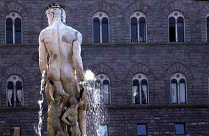 De fontein van Neptunus, 1560-75 door Bartolomeo Ammannati