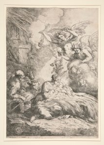 De Geboorte door Bartolomeo Biscaino