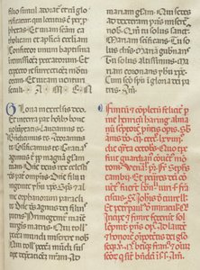 Missale: Folio 400: Colofon door Bartolomeo Caporali