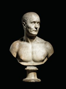 Borstbeeld van een man door Bartolomeo Cavaceppi