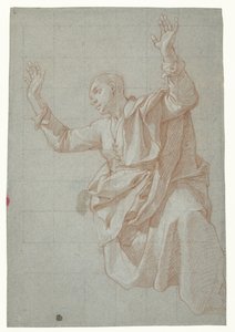 Studie van een jongeman door Bartolomeo Cesi