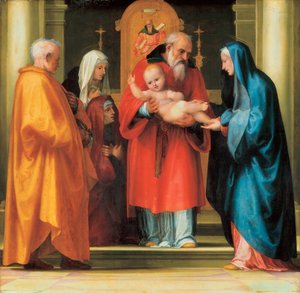 Presentatie van Jezus in de tempel (detail)