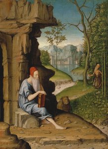Sint Hiëronymus in de Woestijn