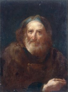 Portret van een oude man