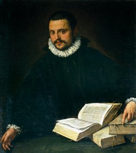 Portret van een notabele door Bartolomeo Passarotti