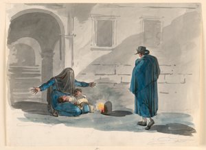 Een Hulpeloze Vrouw in Rome