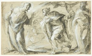 De Roeping van Petrus en Andreas door Bartolomeo Salvestrini
