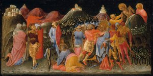Het verraad van Christus, ca. 1445-50 door Bartolomeo di Tommaso