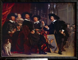 De schutters van San Sebastian in Amsterdam