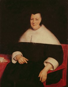 Portret van een oudere vrouw