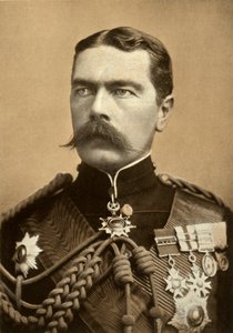 Generaal-majoor Lord Kitchener van Khartoum, 1900 door Bassano Ltd
