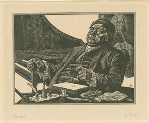 Handel, ca. 1930 door Batt