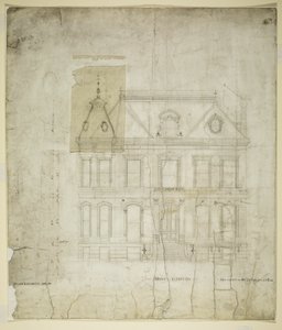 Peter Schuttler II Huis, Chicago, Illinois, Voorgevel