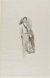 Graaf Robert de Montesquiou door Beatrix Godwin Whistler