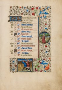 Augustus Kalenderblad; Dorsen; Maagd