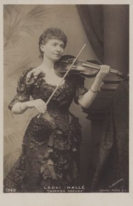 Wilma Neruda, Lady Halle, Moravische violiste