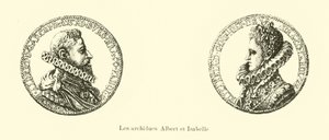 Albert VII, aartshertog van Oostenrijk en Isabella van Spanje, landvoogden van de Spaanse Nederlanden door Belgian School