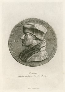 Erasmus, medaillon toegeschreven aan Quentin Massys