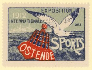 Internationale Sporttentoonstelling, Oostende, België, 1912 door Belgian School