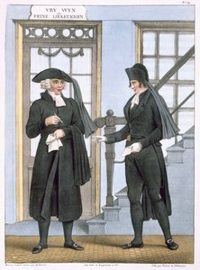 Begrafenisfunctionarissen van Amsterdam, illustratie uit 