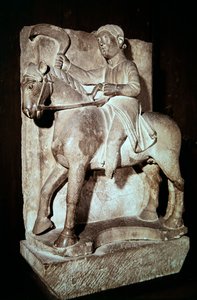 Boer op een paard