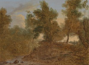 Een Landschap bij Wick, Gloucestershire, 