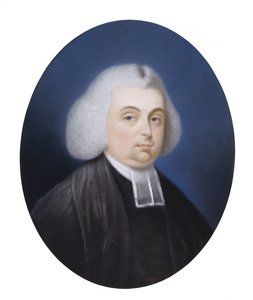 Portret van dominee James Diman
