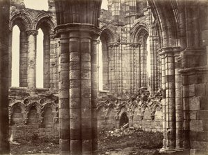 Whitby Abdij, Yorkshire, Noord Transept door Benjamin Brecknell Turner