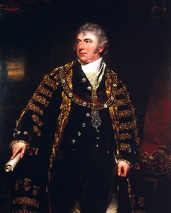 Harvey Christian Combe, burgemeester 1799 door Benjamin Burnell