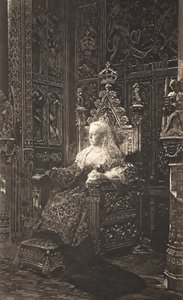 Koningin Victoria, 1901 door Benjamin Constant