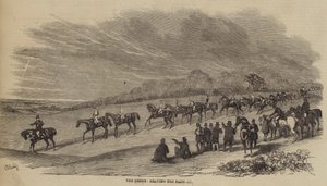 De Derby, het verlaten van de paddock door Benjamin Herring