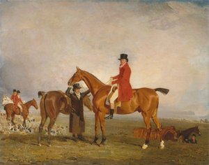 George, Markies van Huntly (later vijfde hertog van Gordon), op Tiny door Benjamin Marshall