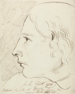 John Keats door Benjamin Robert Haydon
