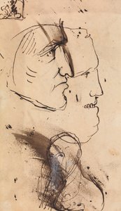 Portretstudies door Benjamin Robert Haydon